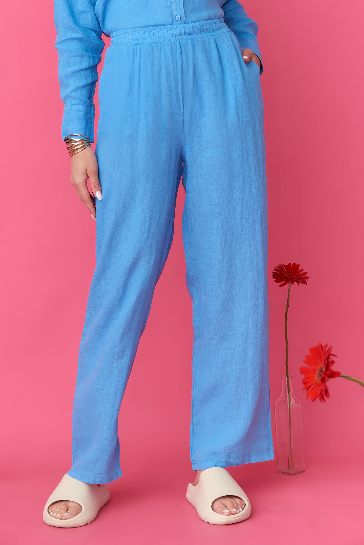 mayorgo.ru | Брюки изо льна Euro Fashion SMG 01 0141